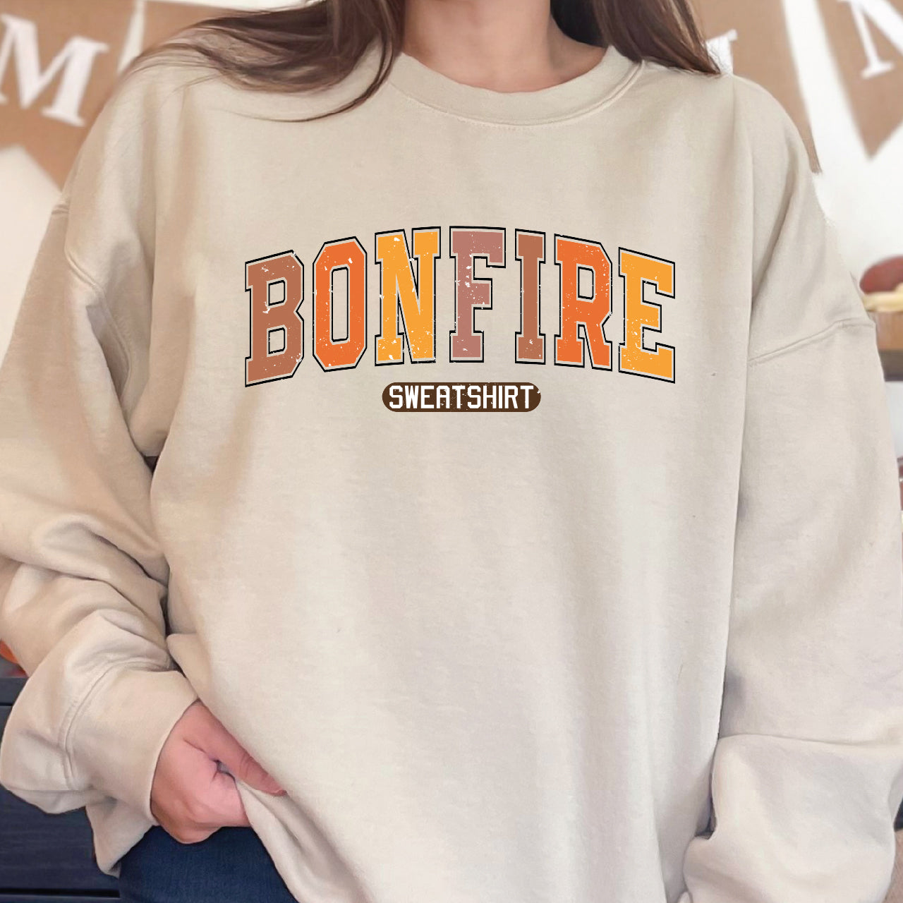 Bonfire Sweatshirt Graphic T-shirt
