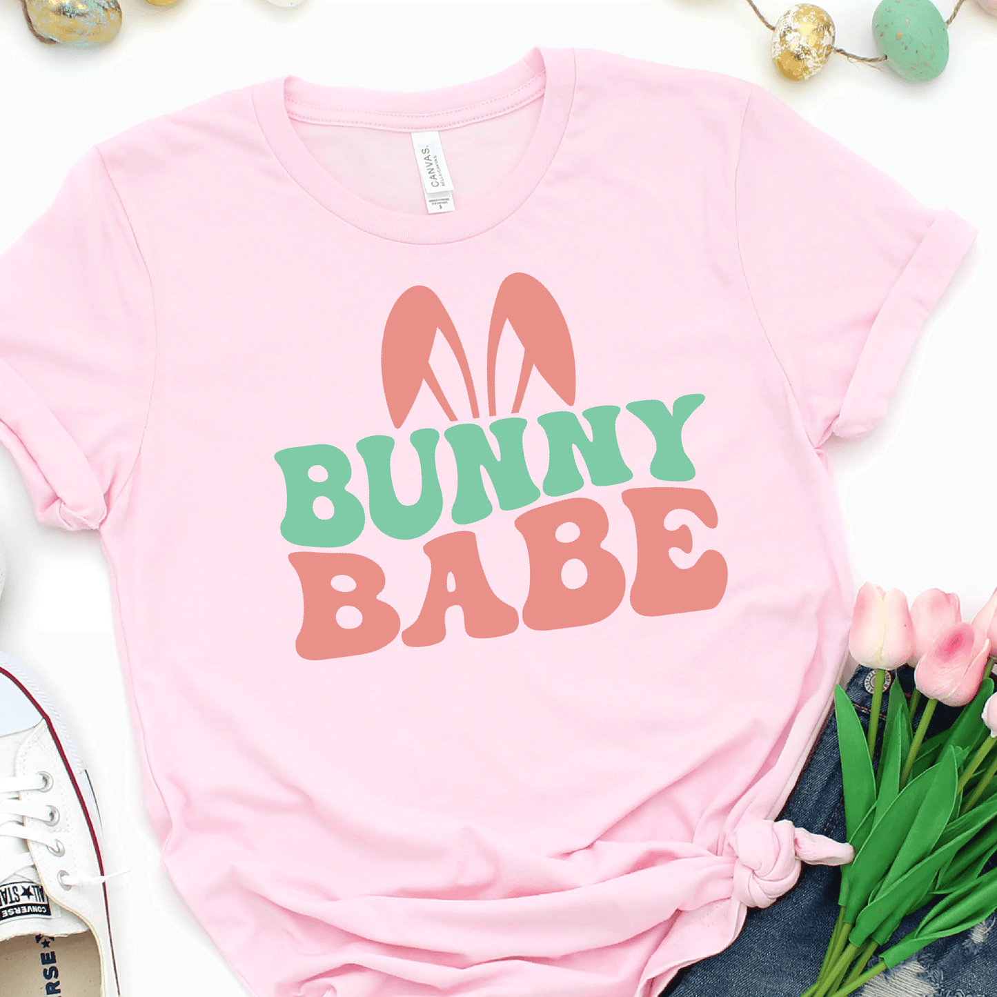 Bunny Babe - Easter DTF Transfer - Nashville Design House