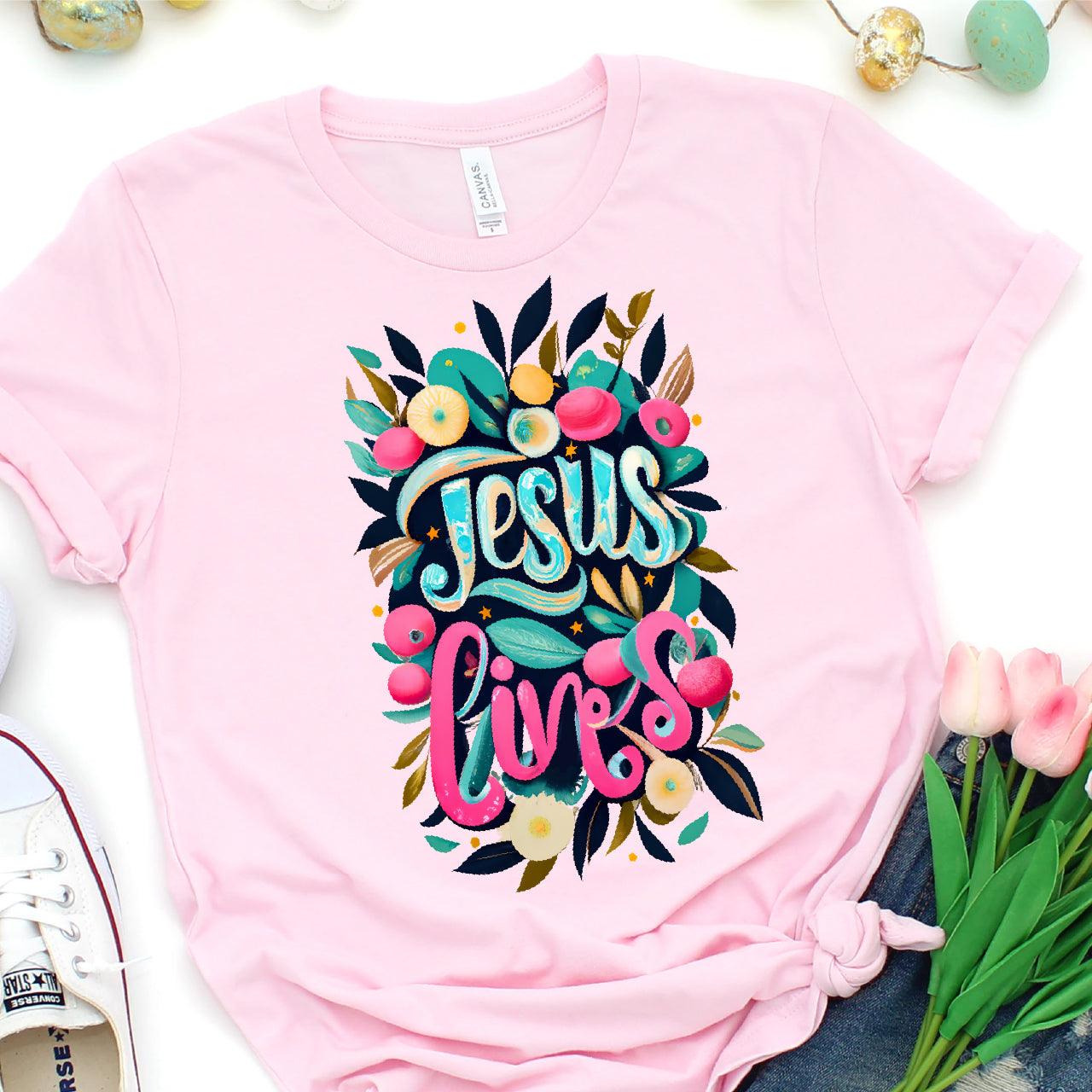 JesusLives DTF T-Shirt Transfer - Nashville Design House