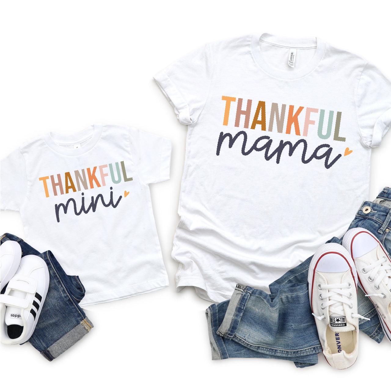 Thankful Mama + Mini DTF Transfer - Nashville Design House