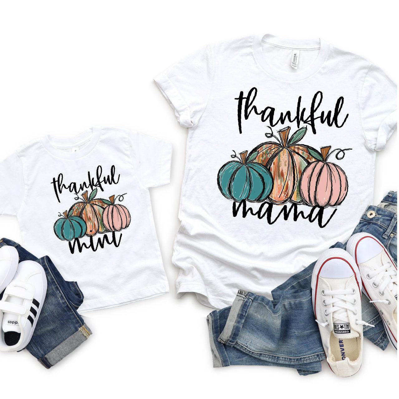 Thankful Mama + Mini DTF Transfer - Nashville Design House