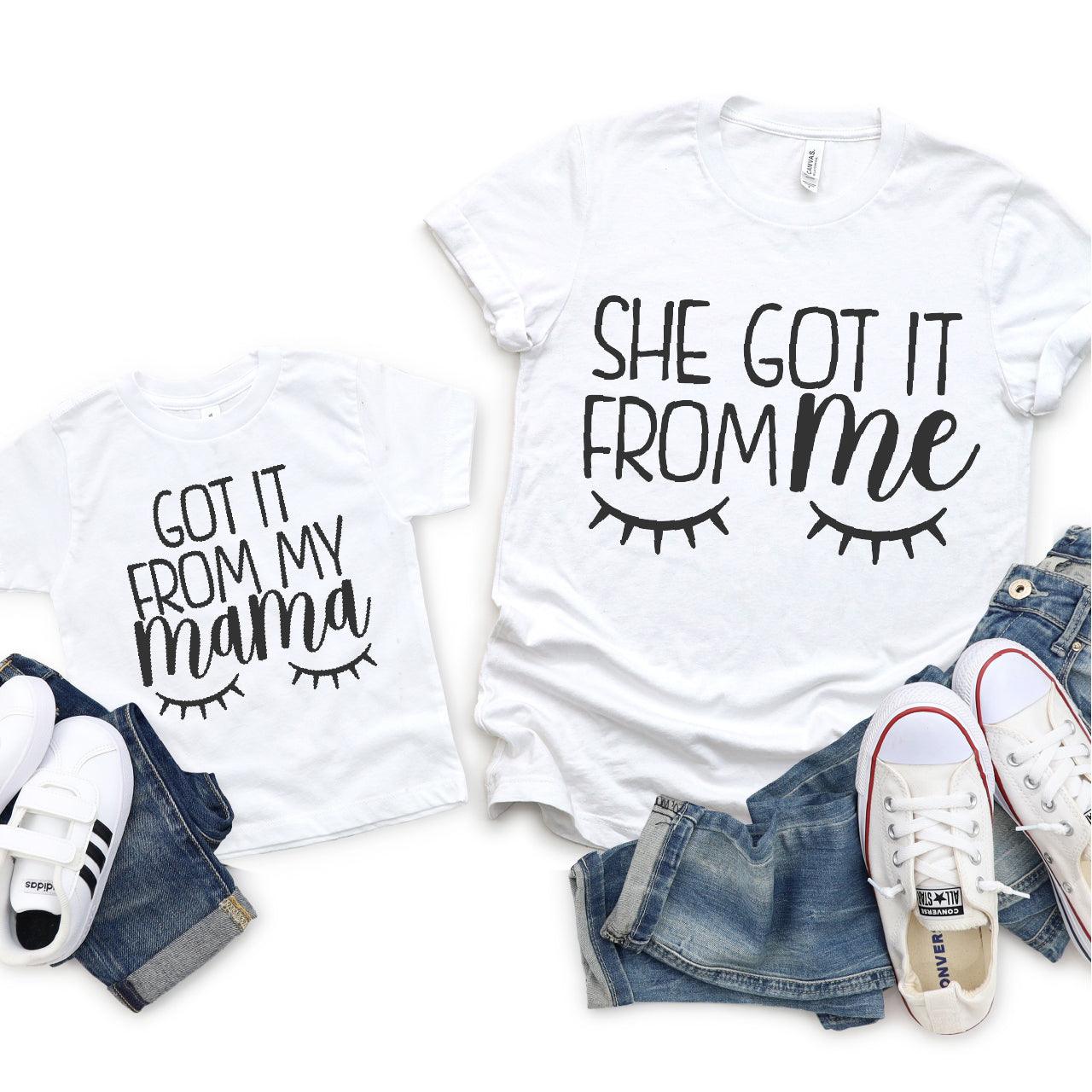 Got It From My Mama + Mini DTF Transfer - Nashville Design House