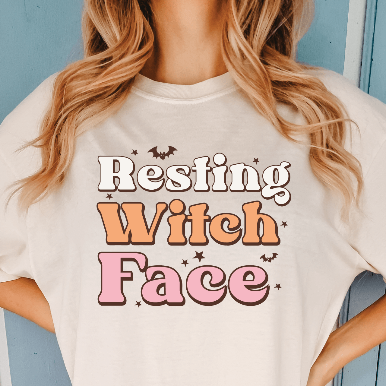 Resting Witch Face DTF Transfer - Nashville Design House
