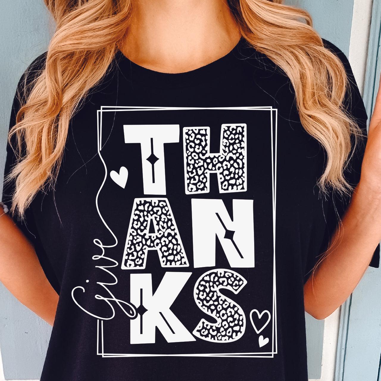 Give Thanks DTF Transfer - Nashville Design House