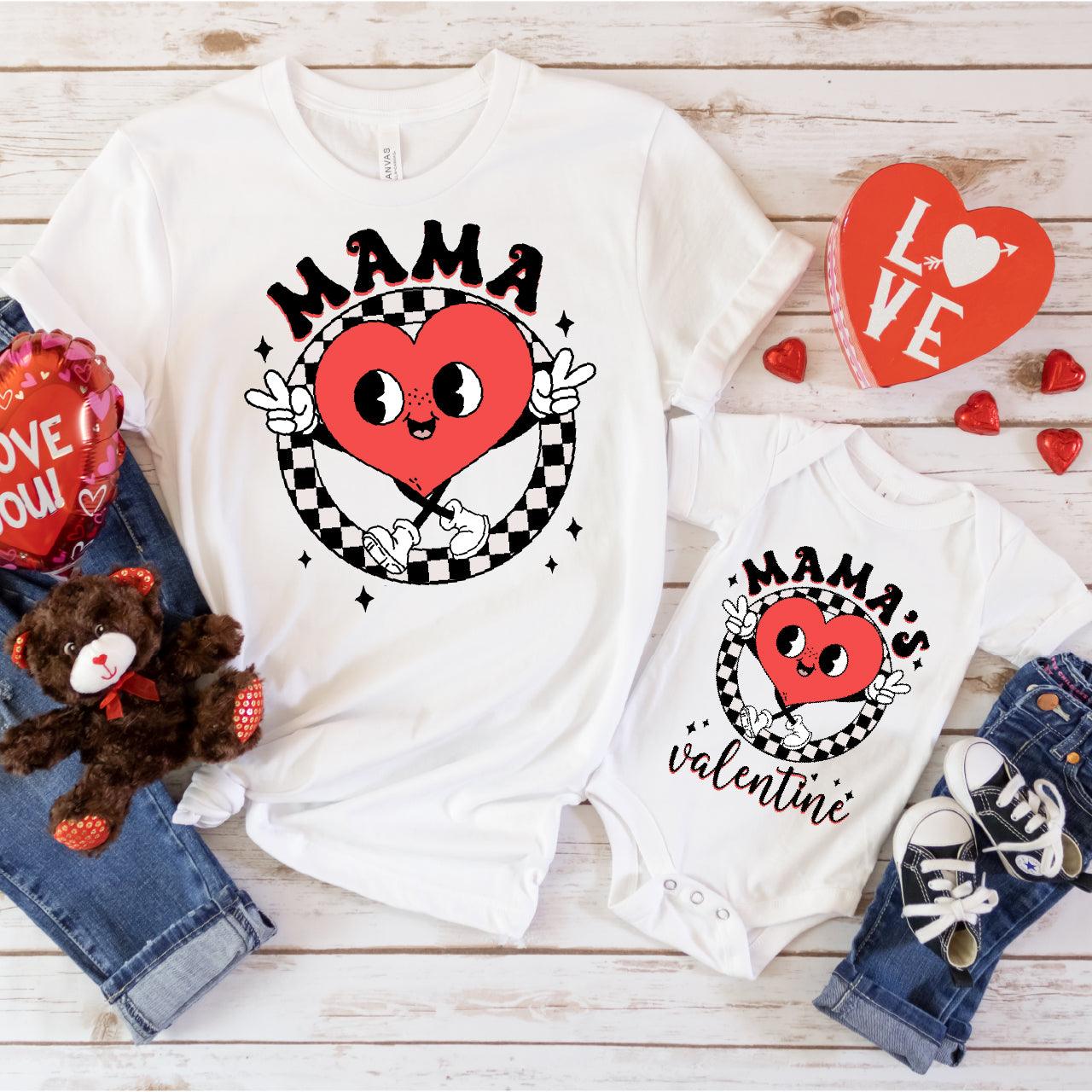 Mama's Valentine DTF Valentine Transfer for T-shirts - Nashville Design House