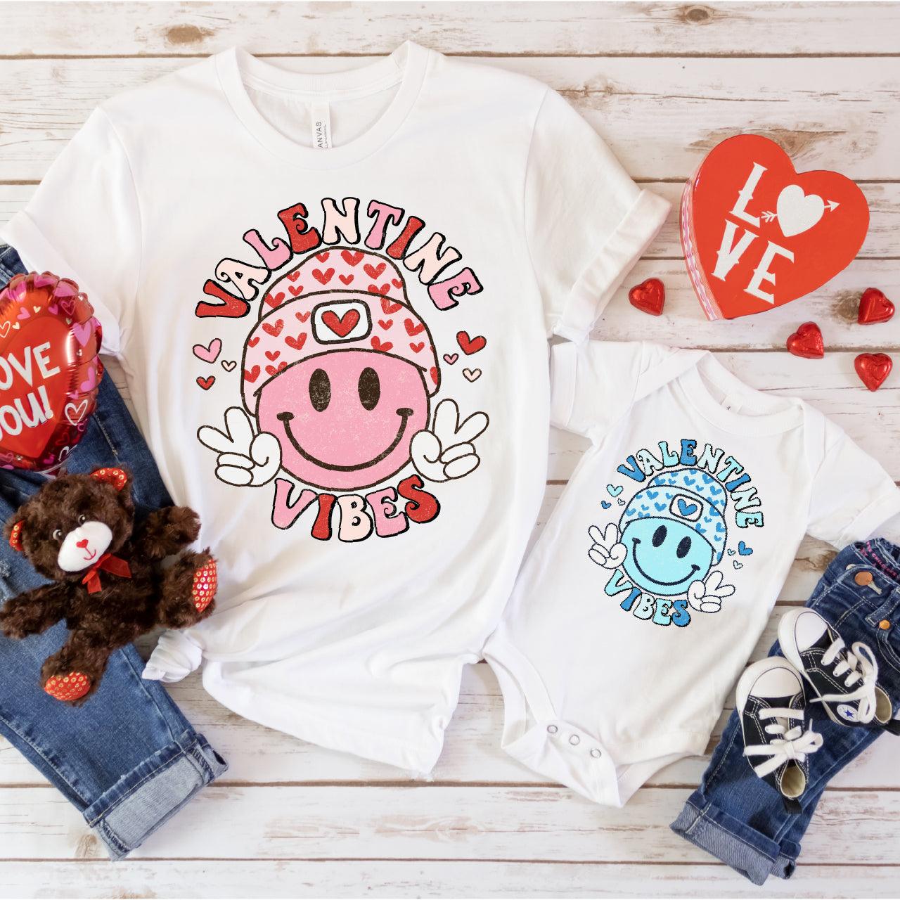 Valentine Vibes Mama + Son DTF Valentine Transfer for T-shirts - Nashville Design House