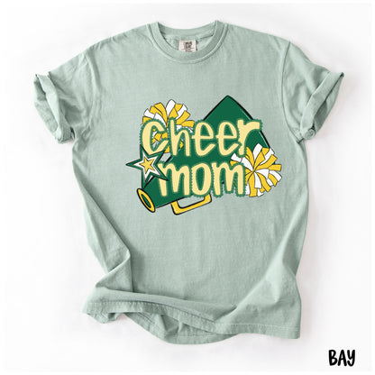 Cheer Mom Shirt | Preppy Cheer Mom Comfort Colors | Coquette Shirt | Cheer Mom Gift | School Spirit Shirt | Custom Cheer Shirt (Copy) (Copy) (Copy) (Copy)