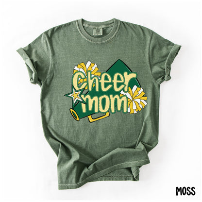 Cheer Mom Shirt | Preppy Cheer Mom Comfort Colors | Coquette Shirt | Cheer Mom Gift | School Spirit Shirt | Custom Cheer Shirt (Copy) (Copy) (Copy) (Copy)