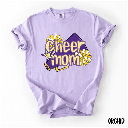 Cheer Mom Shirt | Preppy Cheer Mom Comfort Colors | Coquette Shirt | Cheer Mom Gift | School Spirit Shirt | Custom Cheer Shirt (Copy) (Copy) (Copy)