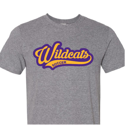 Wildcats Soccer (Gold on Purple)