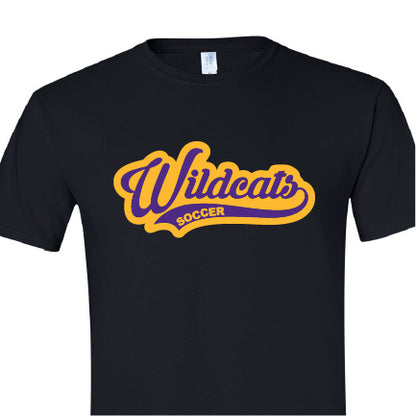 Wildcats Soccer (Purple on Gold)