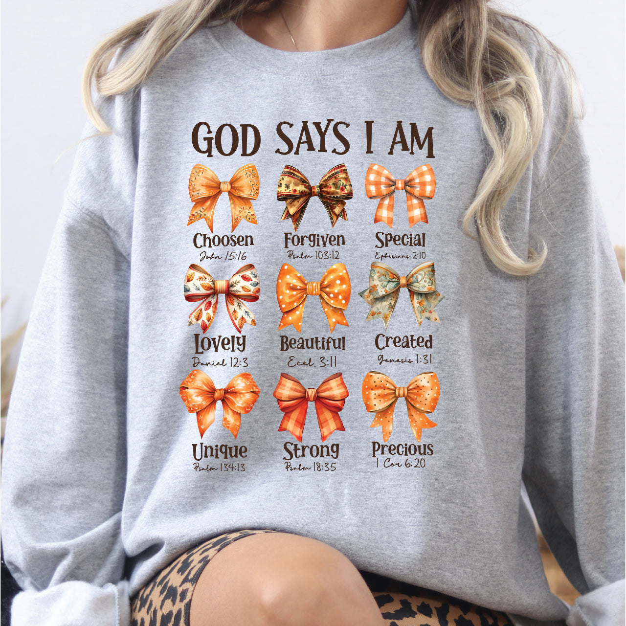 God Says I Am Coquette Fall Graphic T-shirt (Copy)