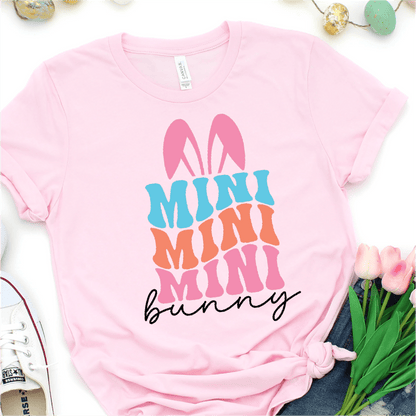 Easter Bunny Mama + Mini DTF Transfer for T-shirts - Nashville Design House