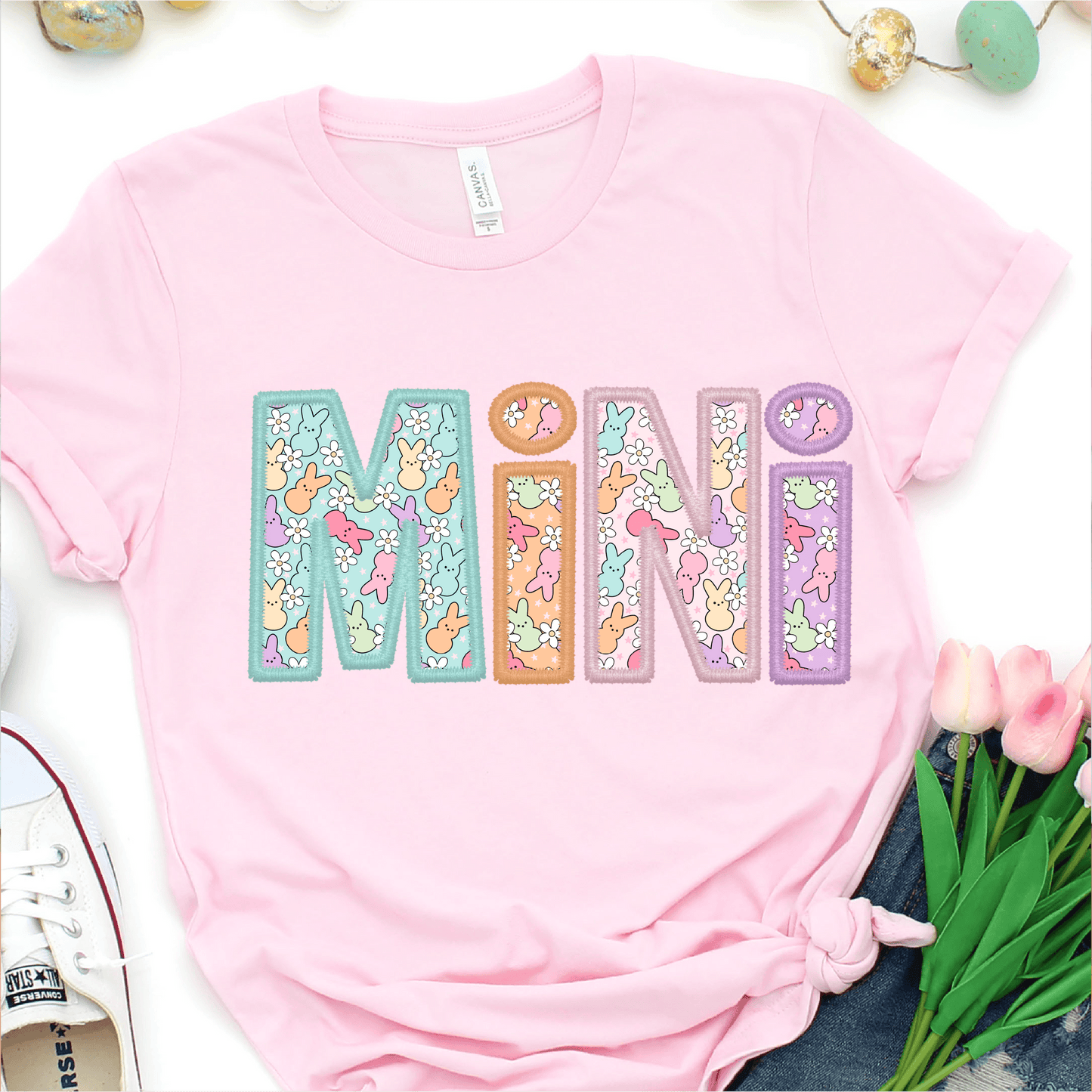 Easter Mama + Mini DTF Transfer for T-shirts - Nashville Design House