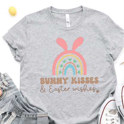 Bunny Kisses and Easter Wishes - Easter DTF Transfer - Nashville Design House