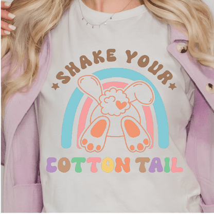 Shake Your Cotton Tail - Easter DTF Transfer - Nashville Design House