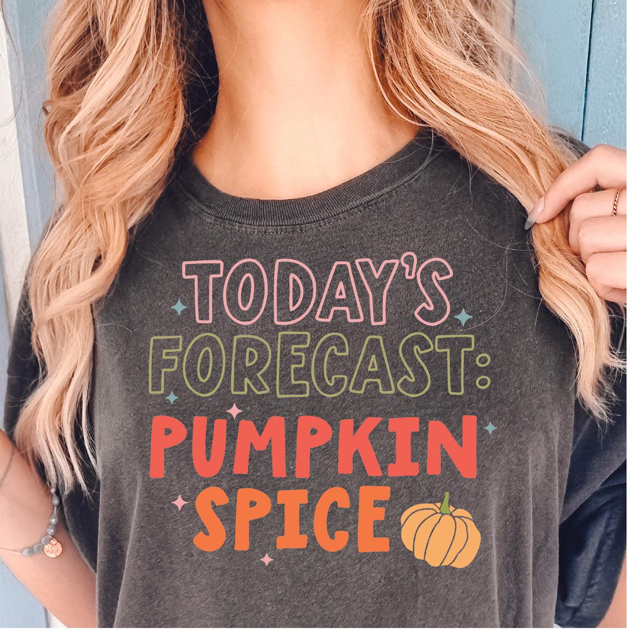 Today's Forecast Pumpkin Spices DTF Transfer - Nashville Design House