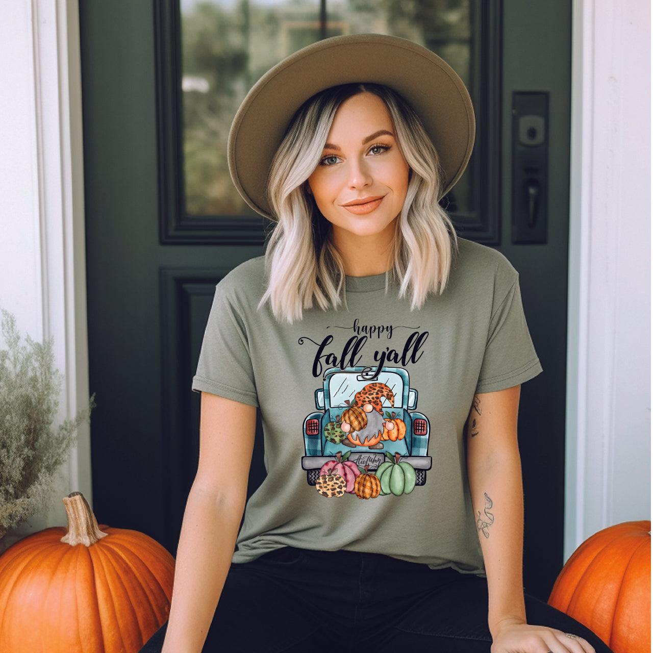 Happy Fall Yall Please DTF Transfer - Nashville Design House