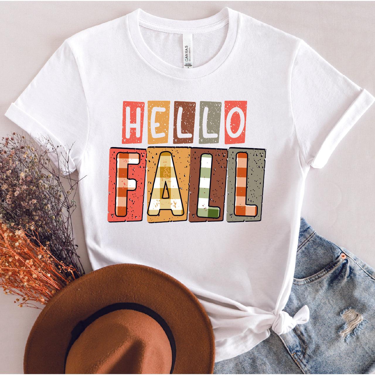 Hello Fall DTF Transfer - Nashville Design House