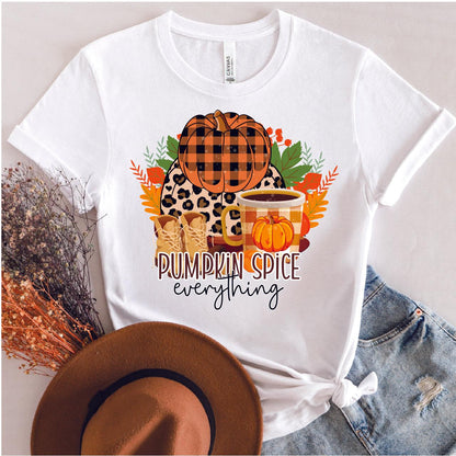 Pumpkin Spice Everything DTF Transfer - Nashville Design House