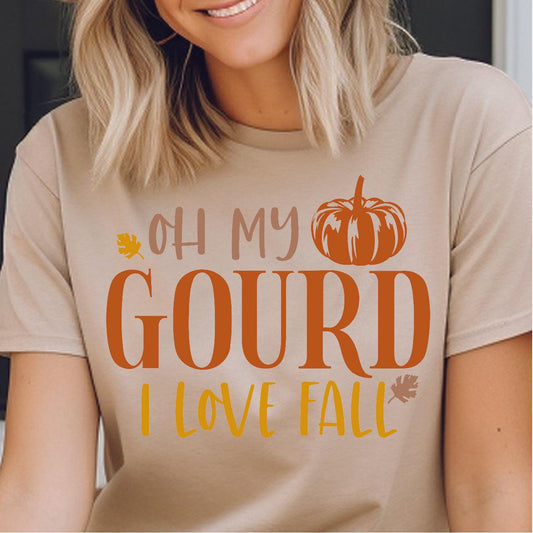 Oh My Gourd, I Love Fall DTF Transfer - Nashville Design House