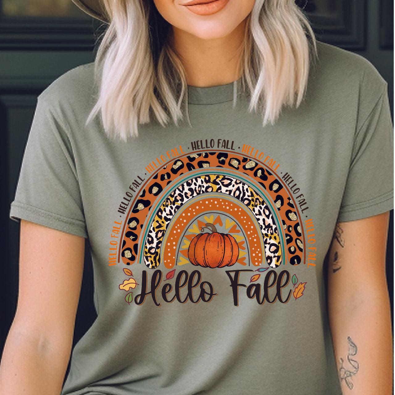 Hello Fall DTF Transfer - Nashville Design House