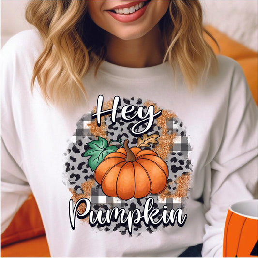 Hey Pumpkin DTF Transfer - Nashville Design House