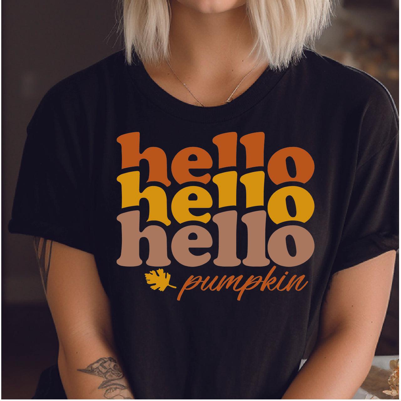 Hello Pumpkin DTF Transfer - Nashville Design House