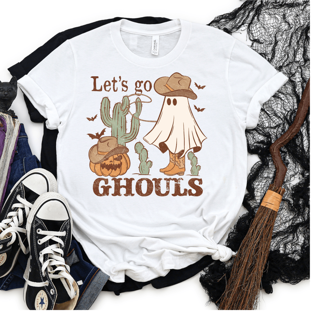 Let's Go Ghouls DTF Transfer - Nashville Design House