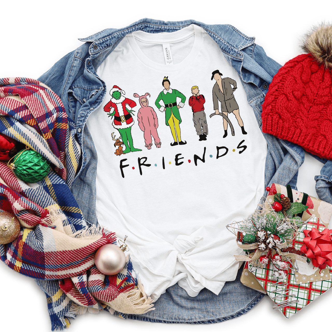 Christmas Movie Friends DTF Transfer - Nashville Design House