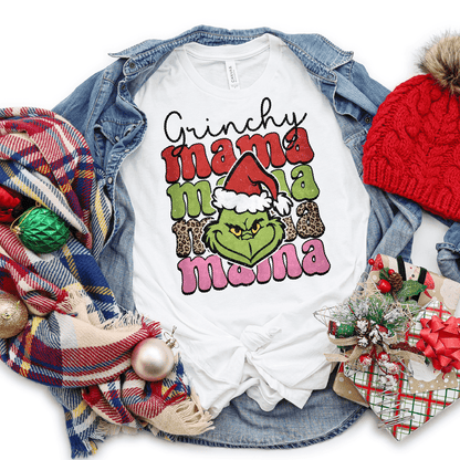 Grinchy Mama DTF Transfer - Nashville Design House