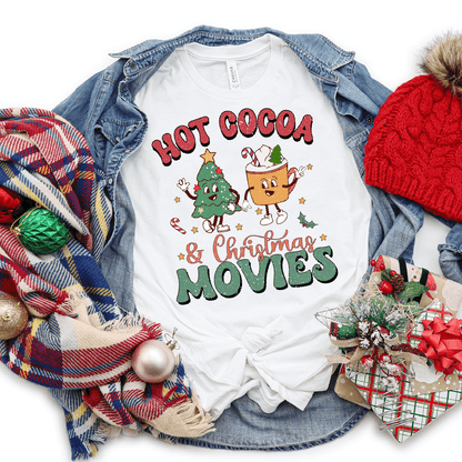 Hot Cocoa And Christmas Movies DTF Transfer - Nashville Design House