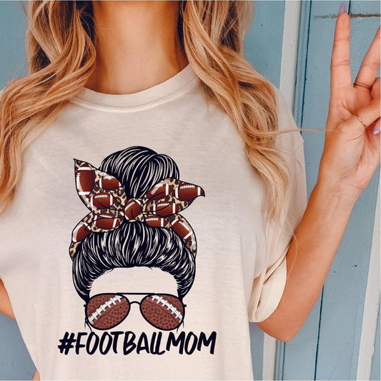 Football Mom DTF Transfer - Nashville Design House