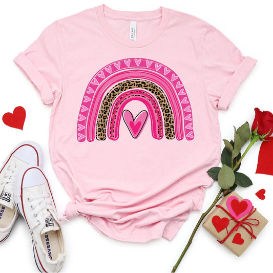 Valentine Rainbow DTF Transfer Print, T-Shirt Transfer - Nashville Design House