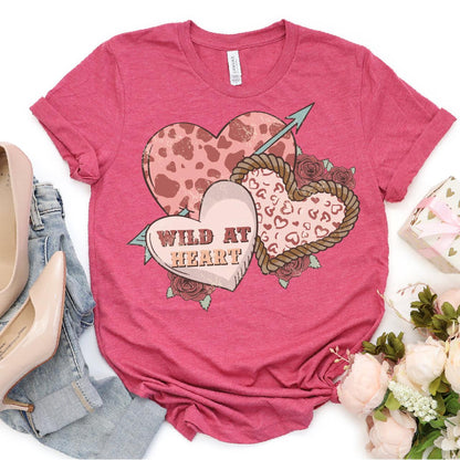 Wild At Heart DTF Transfer Print, T-Shirt Transfer - Nashville Design House