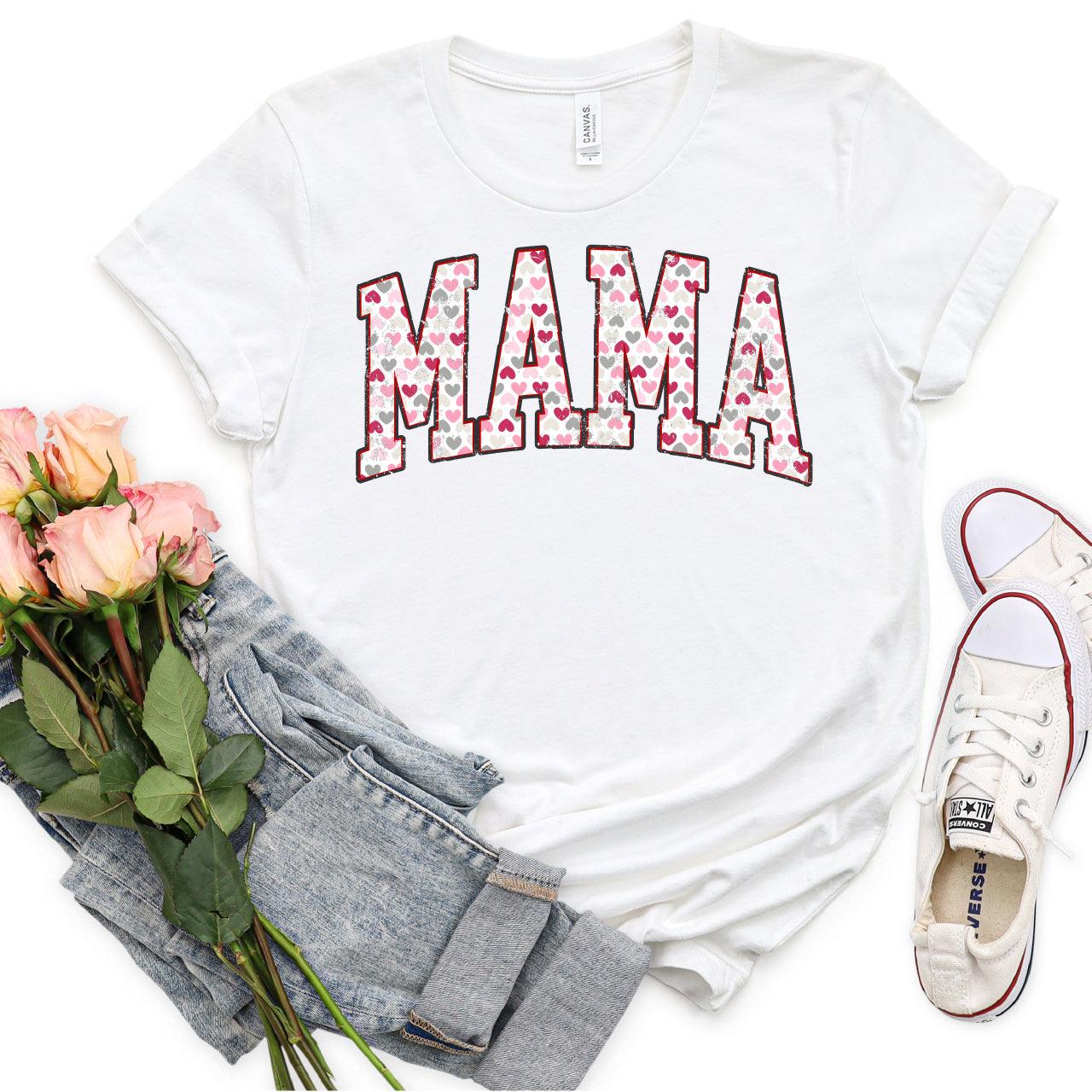 Valentine Mama DTF Transfer Print, T-Shirt Transfer - Nashville Design House