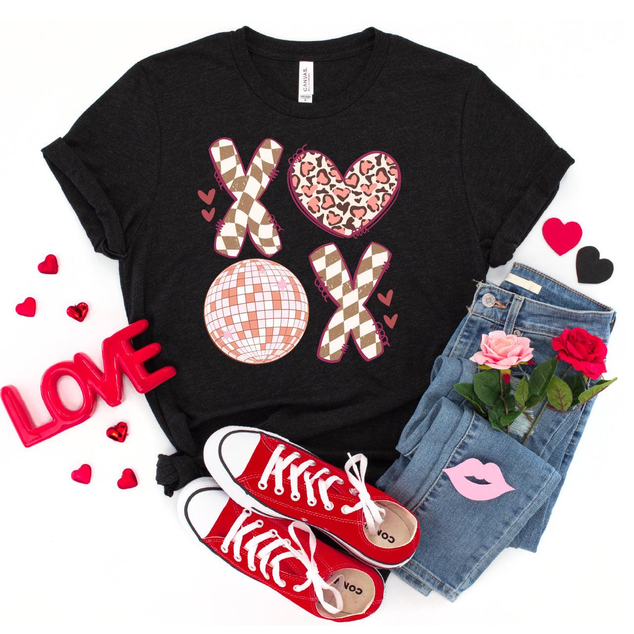 Valentine XOXO DTF Transfer Print, T-Shirt Transfer - Nashville Design House