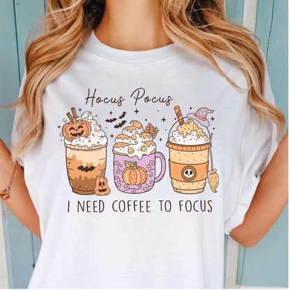 Hocus Pocus I Need Coffee To Focus DTF Transfer - Nashville Design House