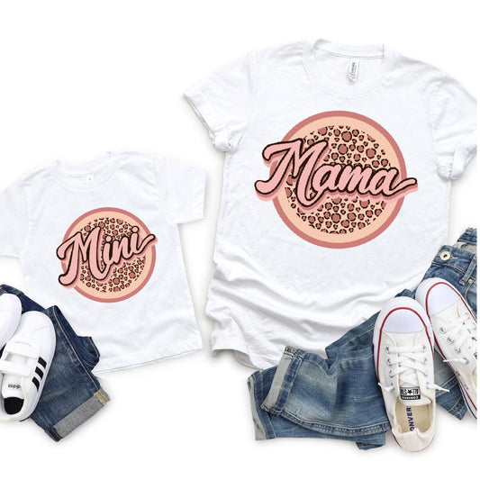 Leopard Mama + Mini DTF Transfer - Nashville Design House
