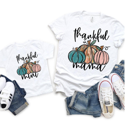 Thankful Mama + Mini DTF Transfer - Nashville Design House