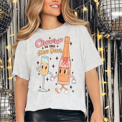 Cheers To The New Year DTF Transfer - Nashville Design House