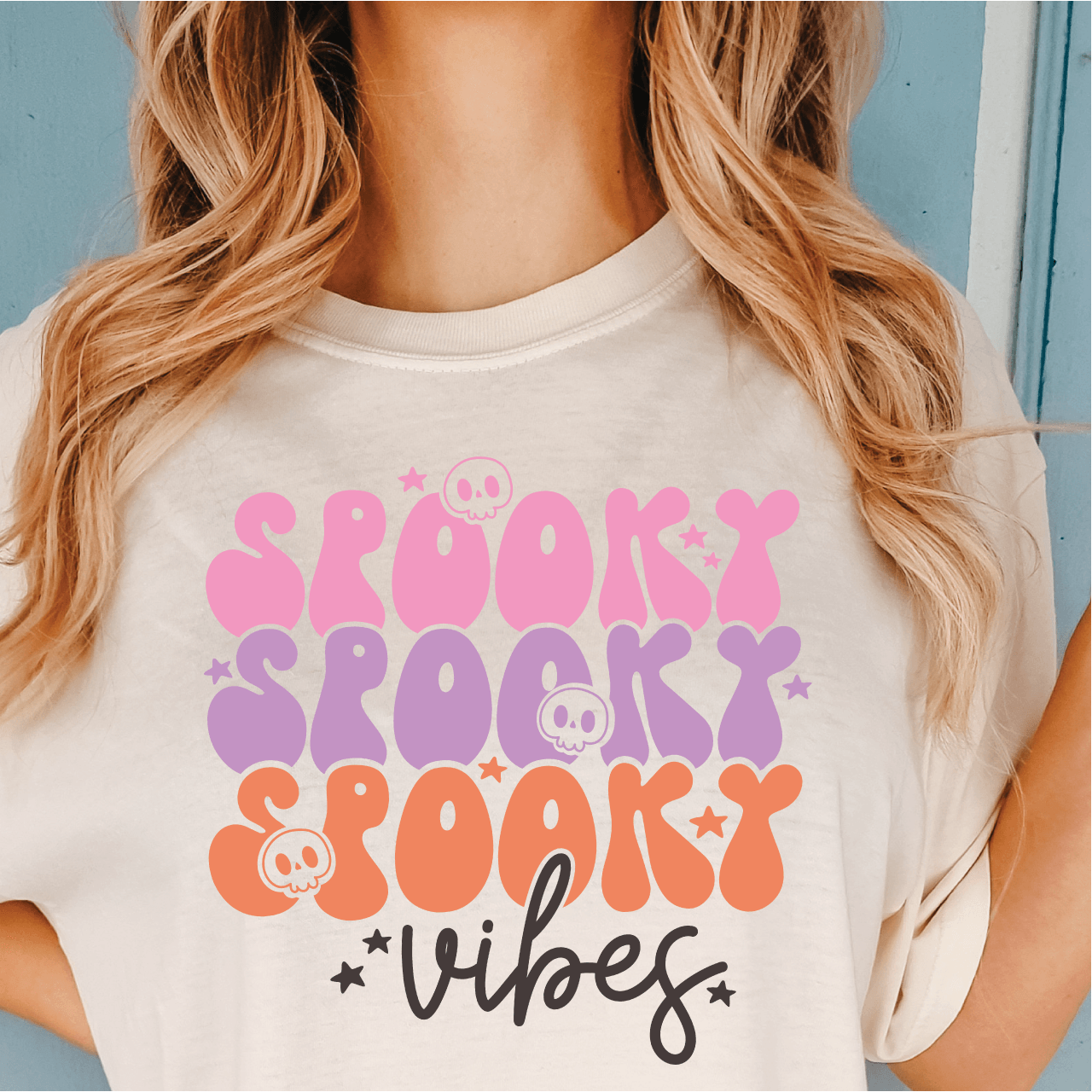 Spooky Vibes DTF Transfer - Nashville Design House