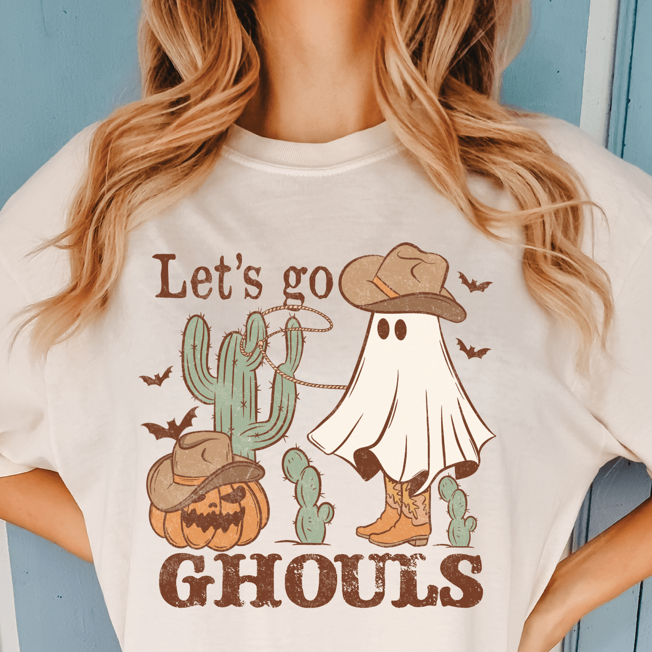 Let's Go Ghouls DTF Transfer - Nashville Design House