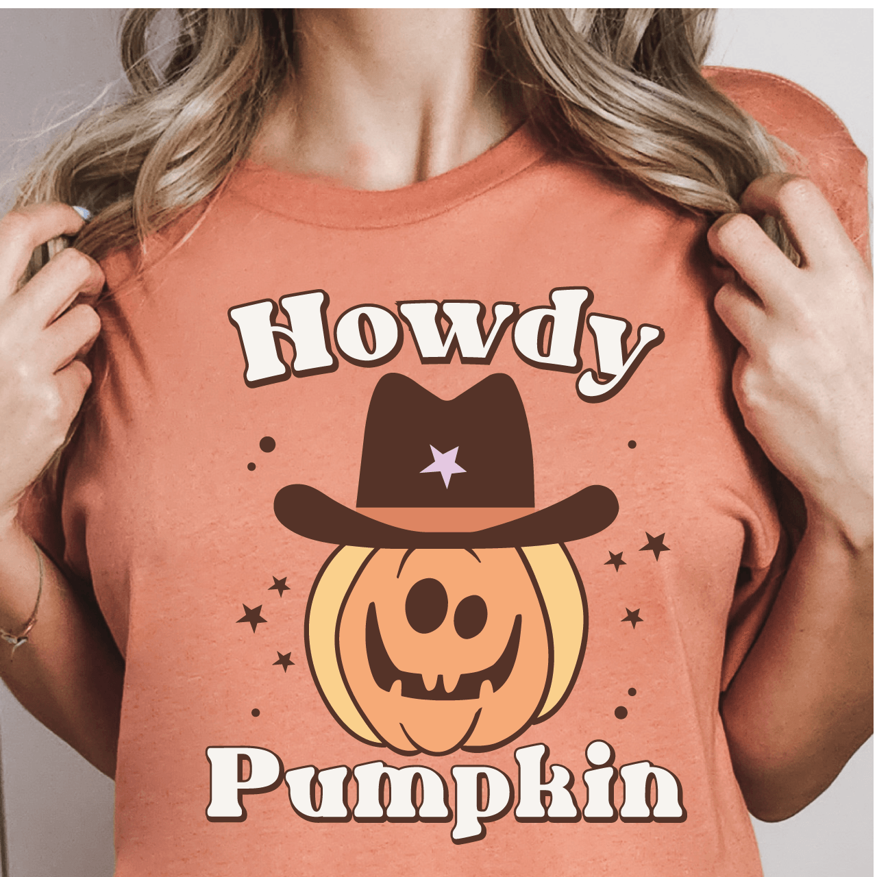 Howdy Pumpkin DTF Transfer - Nashville Design House