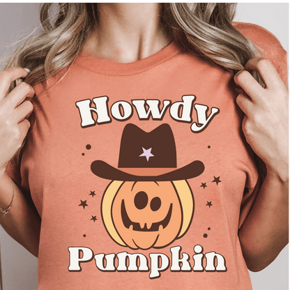 Howdy Pumpkin DTF Transfer - Nashville Design House