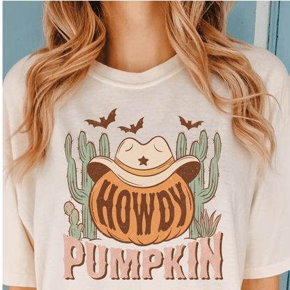 Howdy Pumpkin DTF Transfer - Nashville Design House