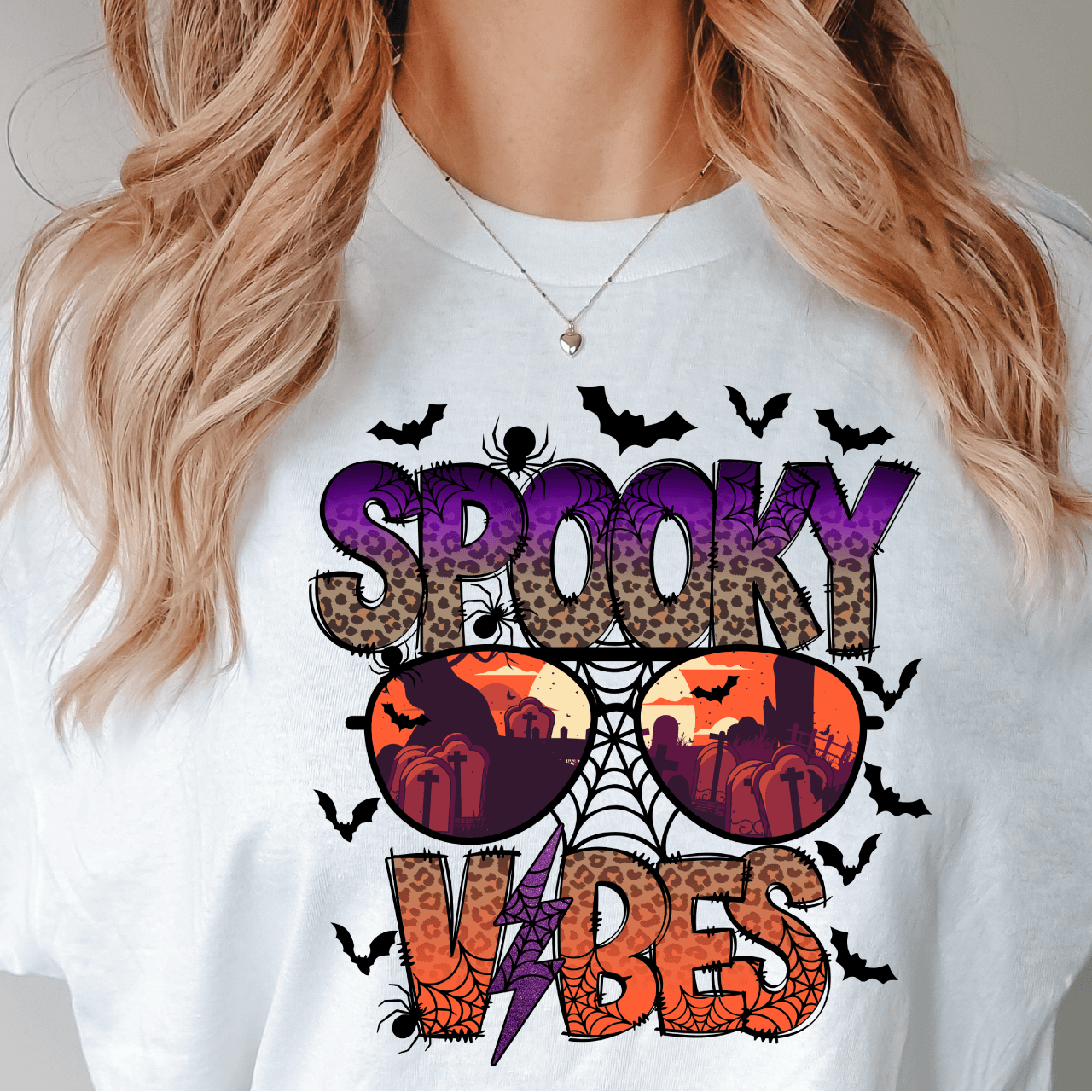 Spooky Vibes DTF Transfer - Nashville Design House