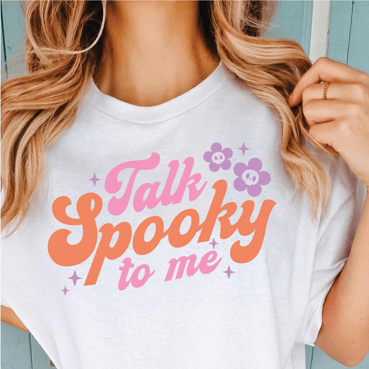 Talk Spooky To Me DTF Transfer - Nashville Design House