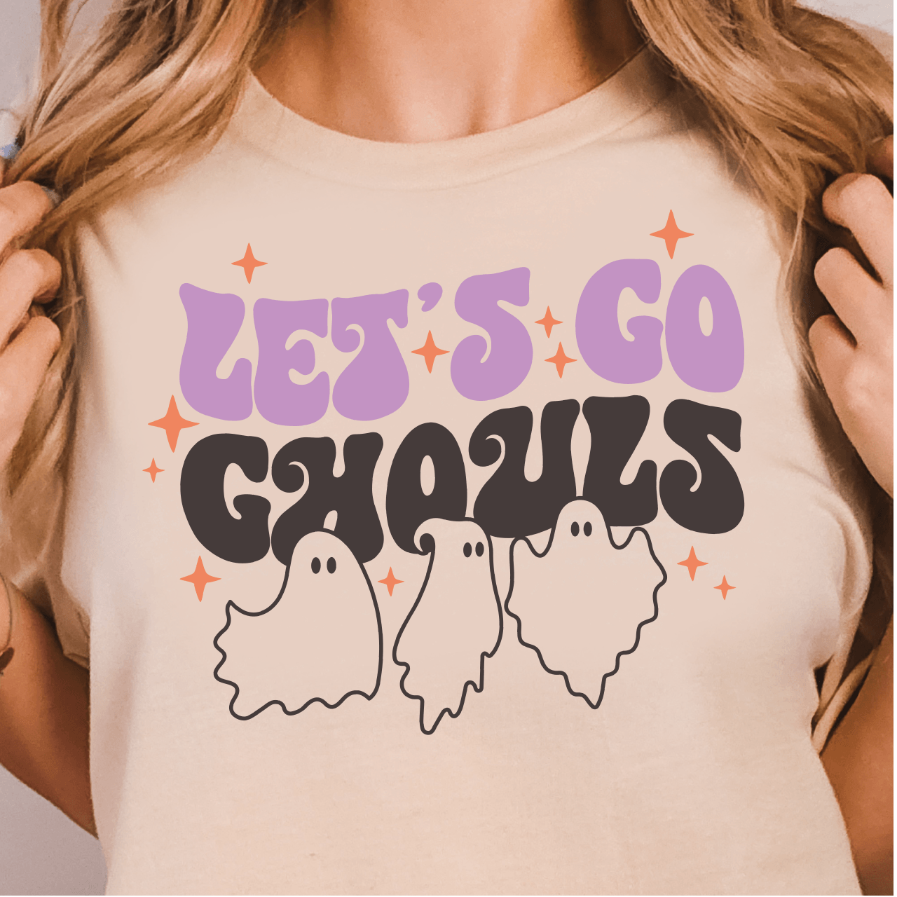 Let's Go Ghouls DTF Transfer - Nashville Design House