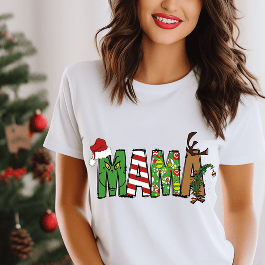 Grinch Mama DTF Transfer - Nashville Design House